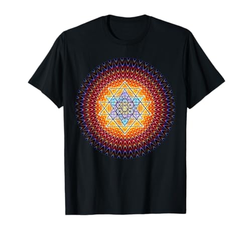 Sacred Sri Yantra Shirt - Mandala Mystical Diagram T-Shirt Sacred Sri Yantra Shirt - Mandala Mystical Diagram T-Shirt von Yantra TS