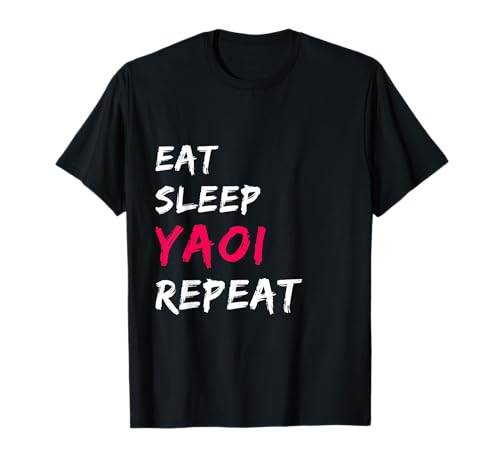 Fujoshi Eat Sleep Yaoi Repeat Jungen lieben Fangirl, Anime, Japan T-Shirt Fujoshi Eat Sleep Yaoi Repeat Jungen lieben Fangirl, Anime, Japan T-Shirt von Yaoi Geschenkideen