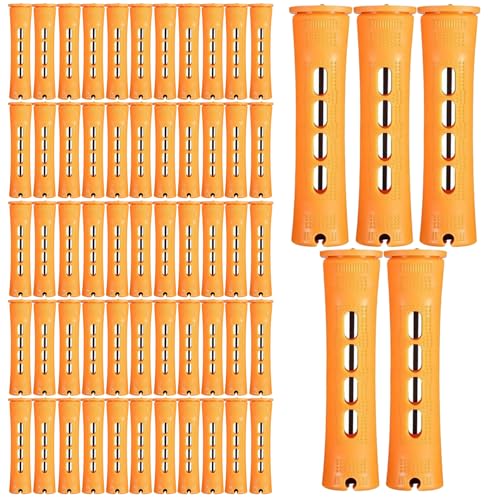 60pcs Wave Perm Stabstangen für Lang- und kurzes natürliches Haar von Frauen - Plastikorangenrollen zum Curling- und DIY -Friseur 60pcs Wave Perm Stabstangen für Lang- und kurzes natürliches Haar von Frauen - Plastikorangenrollen zum Curling- und DIY -Friseur von Yaoliucp