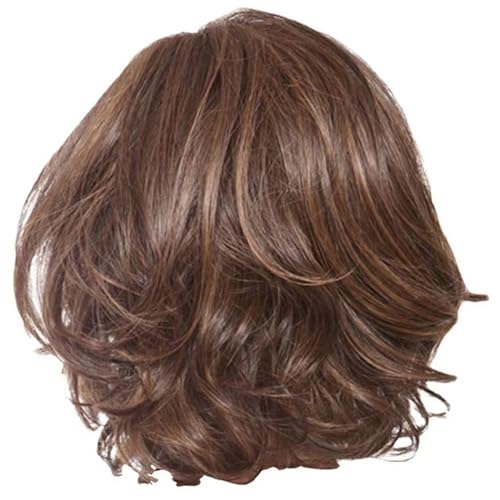 Kurze Perücken 12 Zoll langes, gerade Haarperücken realistische kleine lockige Perücke mit Pony Weiche Hochtemperaturfaser -Perücken für Frauen täglich Gebrauch, Cosplay und Party, kurze Perücken Kurze Perücken 12 Zoll langes, gerade Haarperücken realistische kleine lockige Perücke mit Pony Weiche Hochtemperaturfaser -Perücken für Frauen täglich Gebrauch, Cosplay und Party, kurze Perücken von Yaoliucp