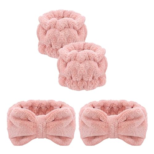 Spa -Stirnband Waschbandrunchies Manschetten zum Waschen von Gesicht, Handtuch Armbänder Haar Spa -Stirnband Waschbandrunchies Manschetten zum Waschen von Gesicht, Handtuch Armbänder Haar von Yaoliucp