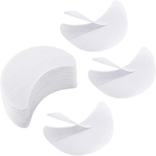 100 Stück Lidschattenschild Lidschatten Gel Pad Patches Lidschatten Schablonen zur Verhinderung von Wimpernverlängerung, Tönung und Lippen Make-up Rückstand (100 Stücke) von Yaomiao