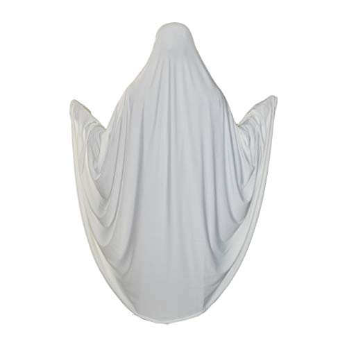 Yaqeen XL Khimar Hijab lycra Kopftuch für die Muslima, Gebetsset weiss von Yaqeen