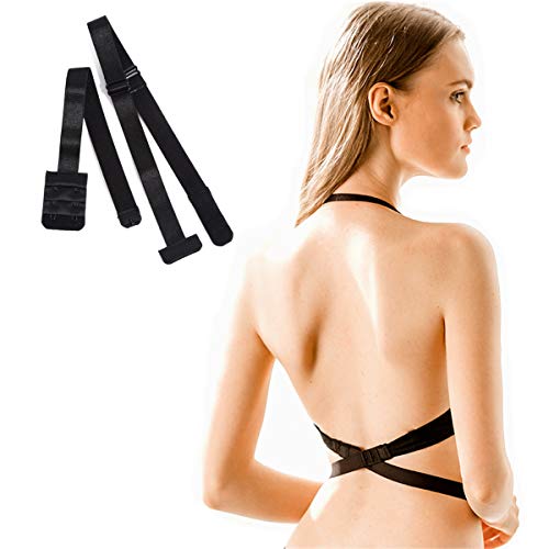 BH-Träger Konverter Verstellbarer BH Extender 2 Haken für Damen Lady Backless Dress von YarBar