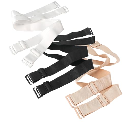 YarBar Damen BH-Träger Ersatz Einstellbar BH-Schulterträger Rutschfest Dessous-Träger von YarBar