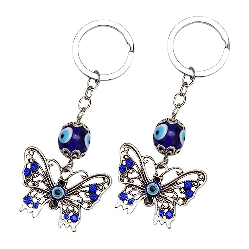 Yardenfun Schmetterlings-schlüsselanhänger-Set Mit Bösem Blick Modische Zum Aufhängen An Der Tasche Für Frauen von Yardenfun