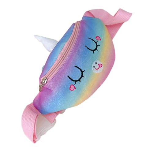 Yardenfun Modische Gürteltasche - Kinder-Brusttasche - Gürteltasche Für Mädchen - PVC & Stoff von Yardenfun