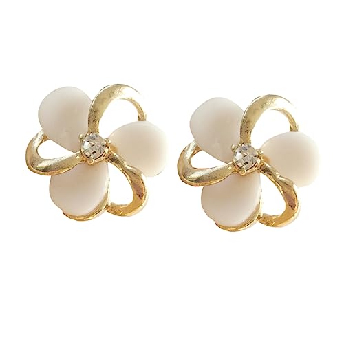 Yardenfun 1 Paar Blumenförmige Ohrstecker Resin Ohrhänger für Frauen für Partys Reisen Hypoallergen Leicht Tragbar Yardenfun 1 Paar Blumenförmige Ohrstecker Resin Ohrhänger für Frauen für Partys Reisen Hypoallergen Leicht Tragbar von Yardenfun