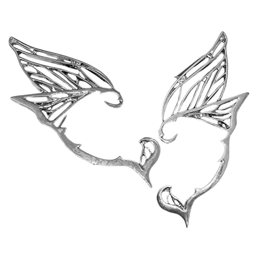 Yardenfun Schmetterlings-ear Cuffs Ohrclips Ohraccessoires Für Frauen Geeignet Für Durchstochene Durchstochene Ohren Für Partys Und Cosplay Yardenfun Schmetterlings-ear Cuffs Ohrclips Ohraccessoires Für Frauen Geeignet Für Durchstochene Durchstochene Ohren Für Partys Und Cosplay von Yardenfun