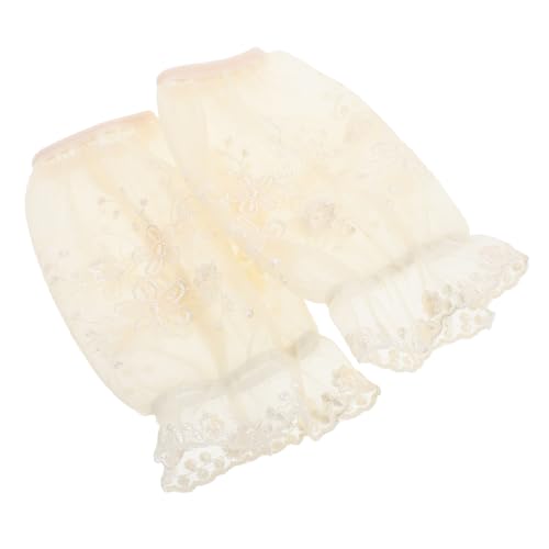 Yardenfun Armstulpen Für Mädchen Stilvolle Spitzen-überärmel Aus Netzstoff Für Bequeme Kleidung von Yardenfun