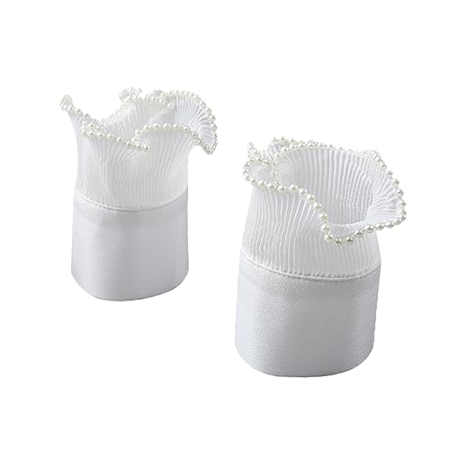 Yardenfun 1 Paar Gefälschte Handfesseln Handfesseln Für Frauen Hochzeitskleid Kostüm von Yardenfun