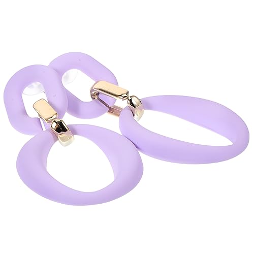 Yardenfun 1 Paar Kettenohrringe für Damen Farbenfrohe Ohrhänger Hautfreundlichem Material für Besondere Anlässe Täglichen Gebrauch von Yardenfun