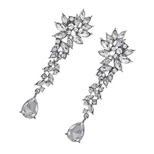 Yardenfun 1 Paar Lange Funkelnde Rhinestone Ohrringe für Damen Dangle Ohrhänger für Bankett Hochzeit Partys Stilvolle Ohrschmuck für Besondere Anlässe Yardenfun 1 Paar Lange Funkelnde Rhinestone Ohrringe für Damen Dangle Ohrhänger für Bankett Hochzeit Partys Stilvolle Ohrschmuck für Besondere Anlässe von Yardenfun
