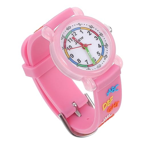 Yardenfun Mädchenuhr – Multifunktionale Kinderuhr – Quarzuhr – 3D-buchstabendesign – Für Kinder Yardenfun Mädchenuhr – Multifunktionale Kinderuhr – Quarzuhr – 3D-buchstabendesign – Für Kinder von Yardenfun