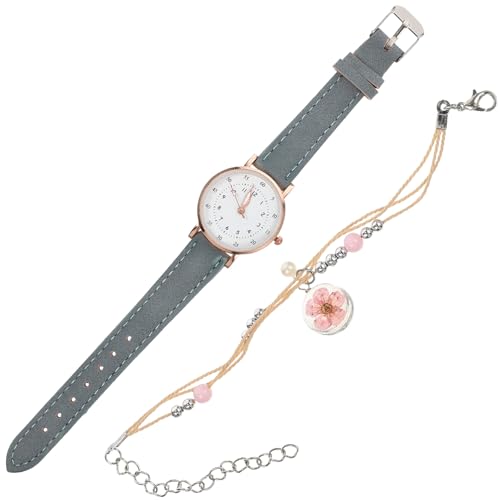 Yardenfun 1 Satz Quartz Uhr Anschauen Armband für Frauen Armreifuhren für Damen Frauen Uhren zartes Damenarmband Armreifuhr für Damen Damenuhr Damen armbanduhren Gewöhnliches von Yardenfun