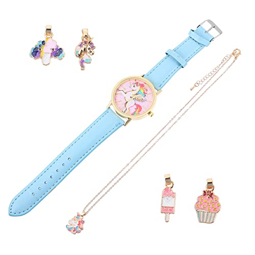 Yardenfun 1 Set 6 Stück Einhorn Uhr Cartoon Armbanduhr Kinder Handkettenuhr Quarzuhr Stilvolle Uhr Armbanduhr Für Kinder Uhr Für Studenten Exquisite Uhr Modische Uhr Für Kinder von Yardenfun