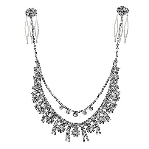 Yardenfun Vintage-kopfschmuck Mit Quaste Vorne Aus Legierung Anmutige Haardekoration Für Veranstaltungen von Yardenfun