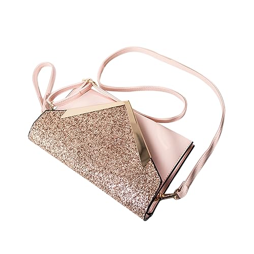 Yardenfun 1 Stück Clutch Tasche Damen Glitzer Handtasche für Hochzeit Abendveranstaltung Party Umhängetasche mit Kette Mittelgroß für Telefon und Geldbörse Yardenfun 1 Stück Clutch Tasche Damen Glitzer Handtasche für Hochzeit Abendveranstaltung Party Umhängetasche mit Kette Mittelgroß für Telefon und Geldbörse von Yardenfun