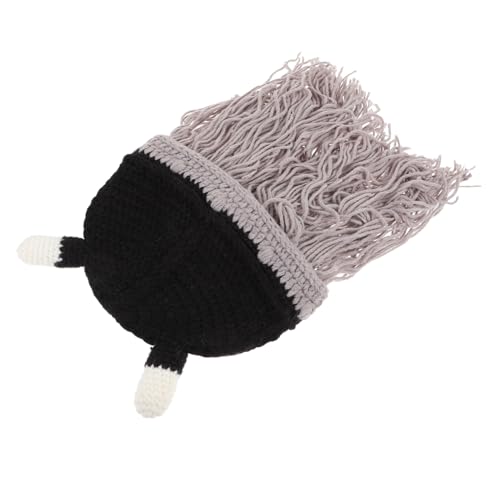 Yardenfun 1 Stück Cosplay Viking Hat mit Abnehmbarem Lustiger Wikingerhut mit Hörnern für Halloween Karneval Kostümpartys von Yardenfun