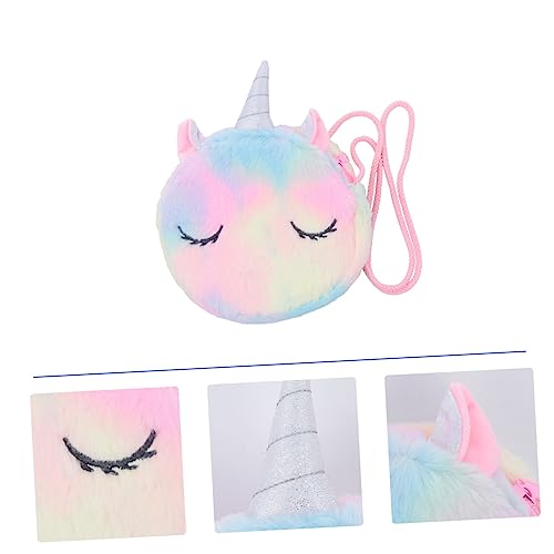 Yardenfun 1 Stück Einhorn Umhängetasche Einhorn Form Beutel Einhorn Form Tasche Umhängetasche Modische Aufbewahrungstasche Umhängetasche Schicke Damen Tasche Tragbare Tasche von Yardenfun