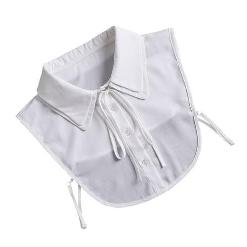 Yardenfun Modischer Fake-kragen Chiffon-kragen Für Kleid Einfache Doppelschicht von Yardenfun
