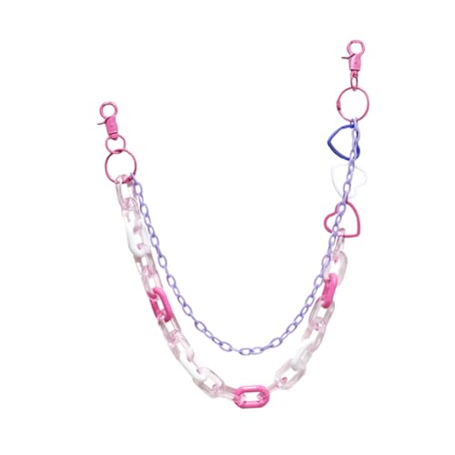 Yardenfun Hosenkette in Herzform Gürtelkette für Damen und Herren Langlebige Taillenkette für Jeans und Kleidung für Party und Freizeit Yardenfun Hosenkette in Herzform Gürtelkette für Damen und Herren Langlebige Taillenkette für Jeans und Kleidung für Party und Freizeit von Yardenfun