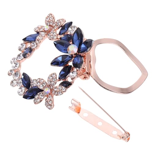 Yardenfun 1 Stück Vintage Schalring Brosche für Damen Kreative Kleidung Dekorationsschnalle Edelsteinblau für Schals Tücher Besondere Anlässe Yardenfun 1 Stück Vintage Schalring Brosche für Damen Kreative Kleidung Dekorationsschnalle Edelsteinblau für Schals Tücher Besondere Anlässe von Yardenfun