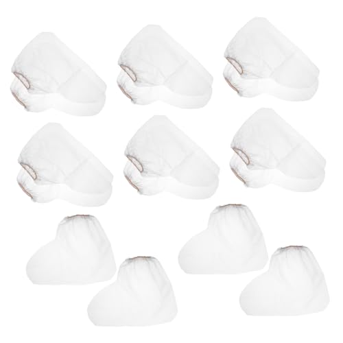 Yardenfun 10 Paare Regenfeste Überschuhe aus Dickem Kunststoff wasserdichte rutschfeste Schuhüberzüge Schützende Regenschutz Schuhe für Damen und Herren bei Outdoor-aktivitäten Yardenfun 10 Paare Regenfeste Überschuhe aus Dickem Kunststoff wasserdichte rutschfeste Schuhüberzüge Schützende Regenschutz Schuhe für Damen und Herren bei Outdoor-aktivitäten von Yardenfun