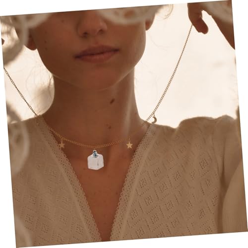 Yardenfun 10 Stück Teiliges Glas Kugelanhänger mit Schraubverschluss Transparente DIY Schmuckanhänger Kleine Wunschflaschen Einfache Befüllung für Schmuckbasteln und Dekoration von Yardenfun