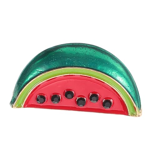 Yardenfun 10 Stücke Elegante Wassermelone Form Brosche Pin Natürliche Shell Design Mode Schmuck Hochzeit von Yardenfun