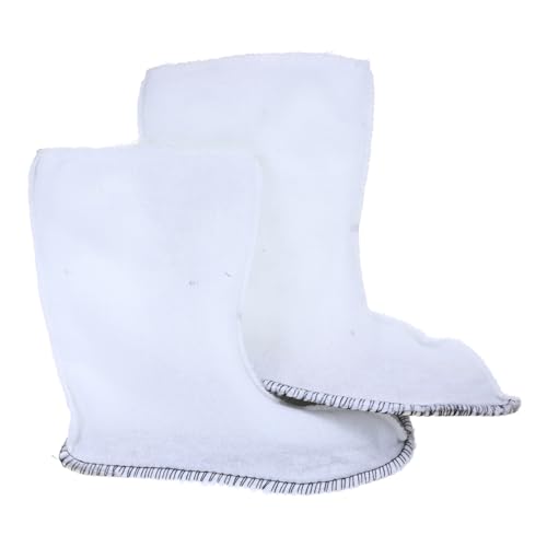 Yardenfun 1Paar Atmungsaktive Regenstiefelsocken für Damen Isolierte Stiefeleinlagen für Wetter für Outdoor Aktivitäten und Regentage mit Warmem Plüschfutter und Bequemer von Yardenfun