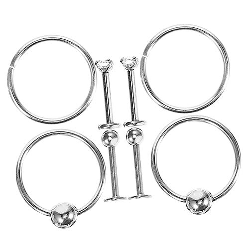 Yardenfun Nasenring Satz Nasenstecker Nasenringe Dekorative Nasenpiercings für Frauen Männer Tragbare Creolen für Partys und Alltagslook Yardenfun Nasenring Satz Nasenstecker Nasenringe Dekorative Nasenpiercings für Frauen Männer Tragbare Creolen für Partys und Alltagslook von Yardenfun