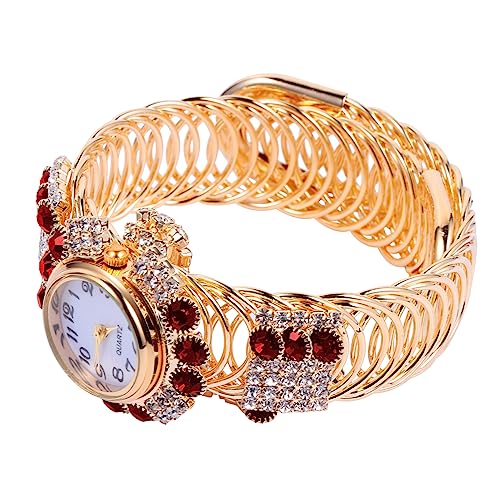 Yardenfun Armbanduhr Für Damen Quarzarmband Stilvolles Armband Aus Legierung Angenehm Zu Tragen Modisch Und Trendig Für Mädchen von Yardenfun