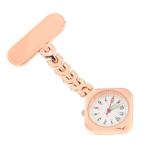 Yardenfun 1Stk Schwesterntisch Taschenuhr für leuchtende Brustuhr Digitaluhr Frauen-Revers-Uhr Frauen anclipsen Medical Watch Uhr küche uhrn medizinische Taschenuhr Brustuhr des Arztes Quarz von Yardenfun