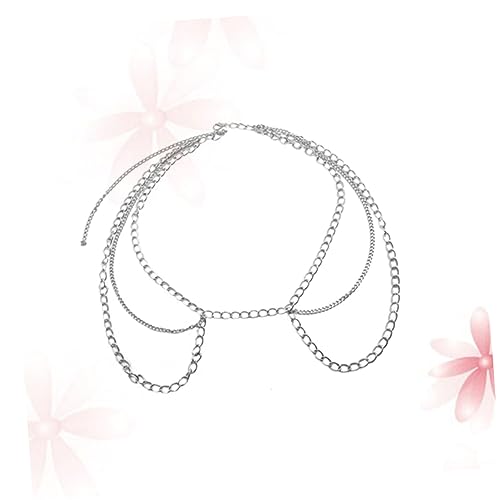Yardenfun 1Stück Taillenkette Metall für Damen Retro Körperkette in Silber für Kleider Bikinis Besondere Anlässe Täglichen Gebrauch Yardenfun 1Stück Taillenkette Metall für Damen Retro Körperkette in Silber für Kleider Bikinis Besondere Anlässe Täglichen Gebrauch von Yardenfun