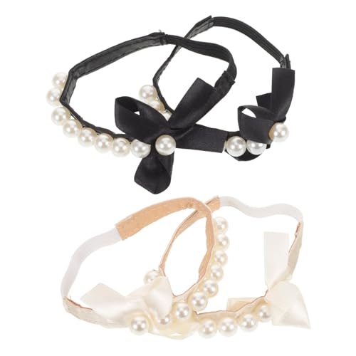 Yardenfun 2 Paare Faux Perlen Schuhriemen Anti-rutsch Fersenriemen Verstellbare Knöchelriemen Atmungsaktiv Leicht Anzulegen Für Damen Sommer Hohe Absätze von Yardenfun