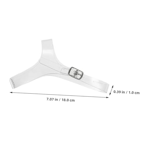 Yardenfun 2 Paare Transparente Tpu High Heel Schuhriemen Rutschfeste Knöchelriemen Rutsch Fixierbänder für Hohe Absätze Einfach Anzubringen und Abzunehmen Unsichtbare Schuhbänder für Damen von Yardenfun