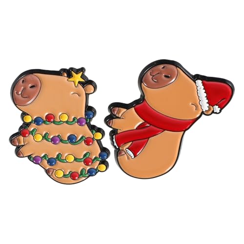 Yardenfun 2 Stück Cartoon Tier Broschen Lustige Pins Metall für Kleidung und Taschen für Mädchen und Frauen Einzigartige Emaille Abzeichen Yardenfun 2 Stück Cartoon Tier Broschen Lustige Pins Metall für Kleidung und Taschen für Mädchen und Frauen Einzigartige Emaille Abzeichen von Yardenfun