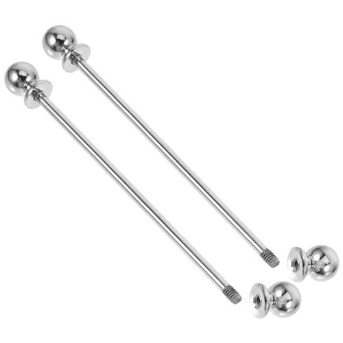 Yardenfun 2stücke Kragenstäbchen Für Herrenhemden Metall Krawattennadeln Mit Verschluss Kragen Bar Pins Für Anzug Hemdkragen von Yardenfun