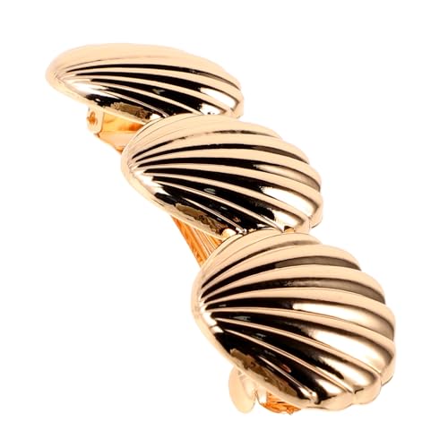Yardenfun 2 Stück Muschel Haarclips für Frauen Dekorative Haarklammern Meeresmuster Stylisch Sommer Haaraccessoires von Yardenfun