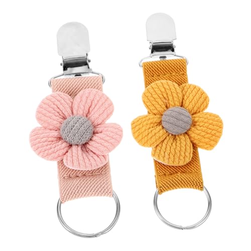 Yardenfun 2 Stück Reise Hutclips für Damen und Herren Süße Hutklammern Leichtem von und Handtaschen Schützt vor Verlust und UV Strahlen für Outdoor Aktivitäten von Yardenfun