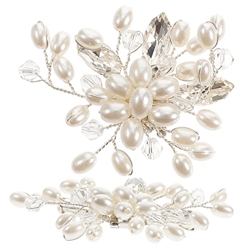 Yardenfun 2 Stück Schuhdekor Charms mit Funkelnden Strasssteinen Abnehmbare Clips für Partyschuhe Glitzer Schuhschmuck für Damen High Heels von Yardenfun