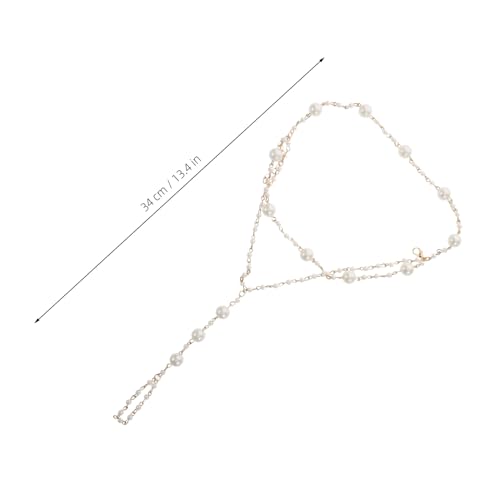 Yardenfun 2stücke Perlenfußkette Für Damen Fußschmuck Mit Perlen Fußkettchen Für Frauen Fußaccessoires Fußschmuck Für Damen Fußkettchen Für Fußkette Mit Perlen Fußarmbänder von Yardenfun