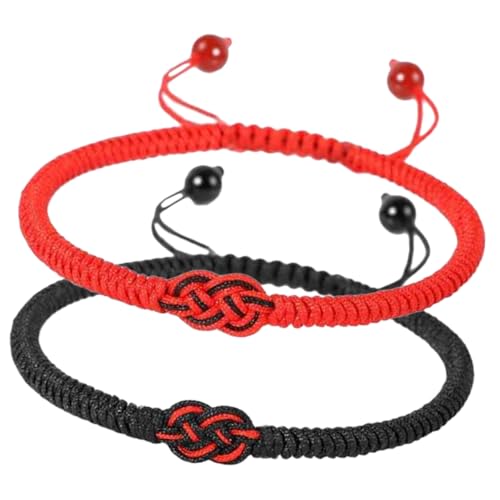 Yardenfun 2stücke Geflochtene Handgemachte Armbänder Armbänder Einstellbare Kettenarmbänder Für Und Frauen von Yardenfun