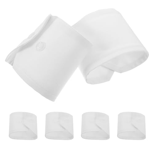 Yardenfun 3 Paar Abnehmbare Ärmel Handgelenkmanschetten Für Damen – Falsche Ärmel Für Pullover Mantel – Weiße Handgelenkmanschetten – Bekleidungszubehör von Yardenfun