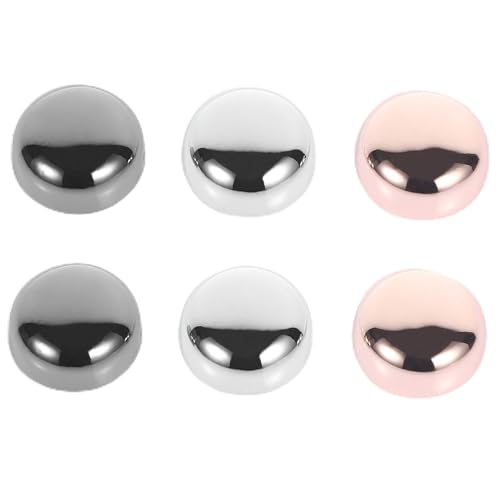 Yardenfun 3 Paare Magnetische Schal Schnallen Legierung Komfortable Langlebige Magnetknöpfe für Pullover Schals Zubehör für Damenbekleidung von Yardenfun