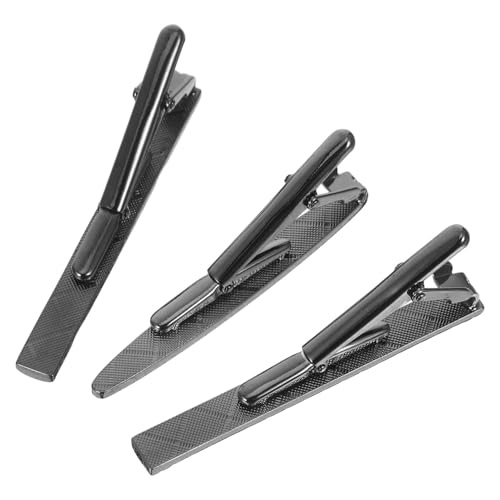 Yardenfun 3 Stück Business Tie Jacke Set Geschäftliche Krawattennadel Krawattenklammel Bekleidungsclip Für Herrenanzüge Pin -clip Für Männer Krawattenklammern Für Herren Schwarz Kupfer von Yardenfun
