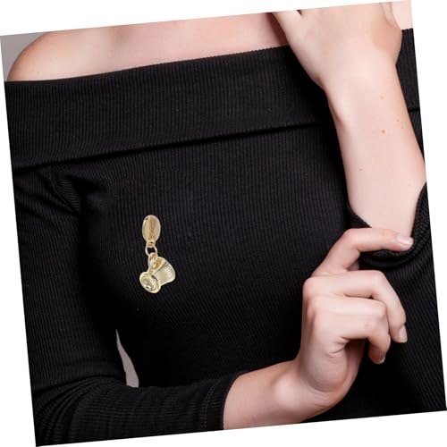 Yardenfun 3 Stück Teiliges Kaffee Broschen aus Langlebiger Legierung mit Kaffeebohnen Kaffeekanne und Tasse Eleganter Anstecker für Schürzen Kleidung Taschen Rucksäcke Passend für Kaffee und von Yardenfun