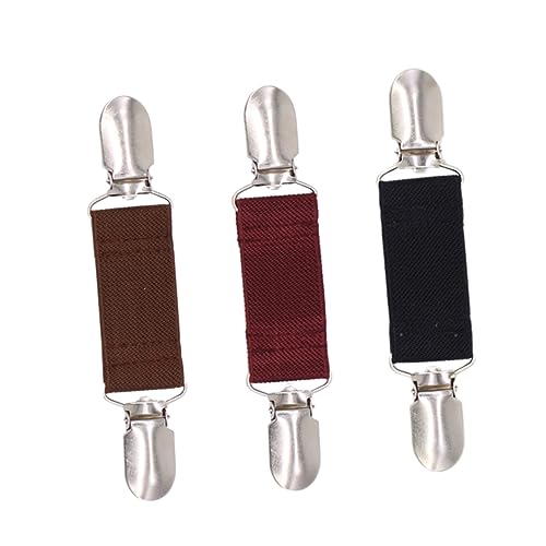 Yardenfun 3Stücke Unisex Bekleidungsclips Stern Muschelform Clips Sterling Silber mit Öffnungsmechanismus für Pullover Cardigans Schals Zufällige Farben von Yardenfun