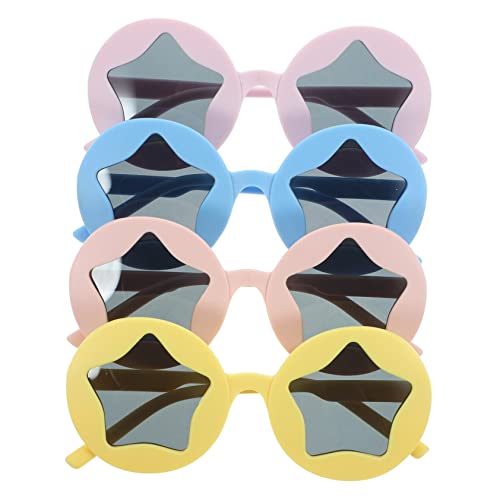 Yardenfun 4 Paare Sonnenbrillen für Jungen und Mädchen Süße UV Schutz Sonnenbrillen Gelb Blau und Helllila für Sommer und Geburtstagsfeiern Yardenfun 4 Paare Sonnenbrillen für Jungen und Mädchen Süße UV Schutz Sonnenbrillen Gelb Blau und Helllila für Sommer und Geburtstagsfeiern von Yardenfun